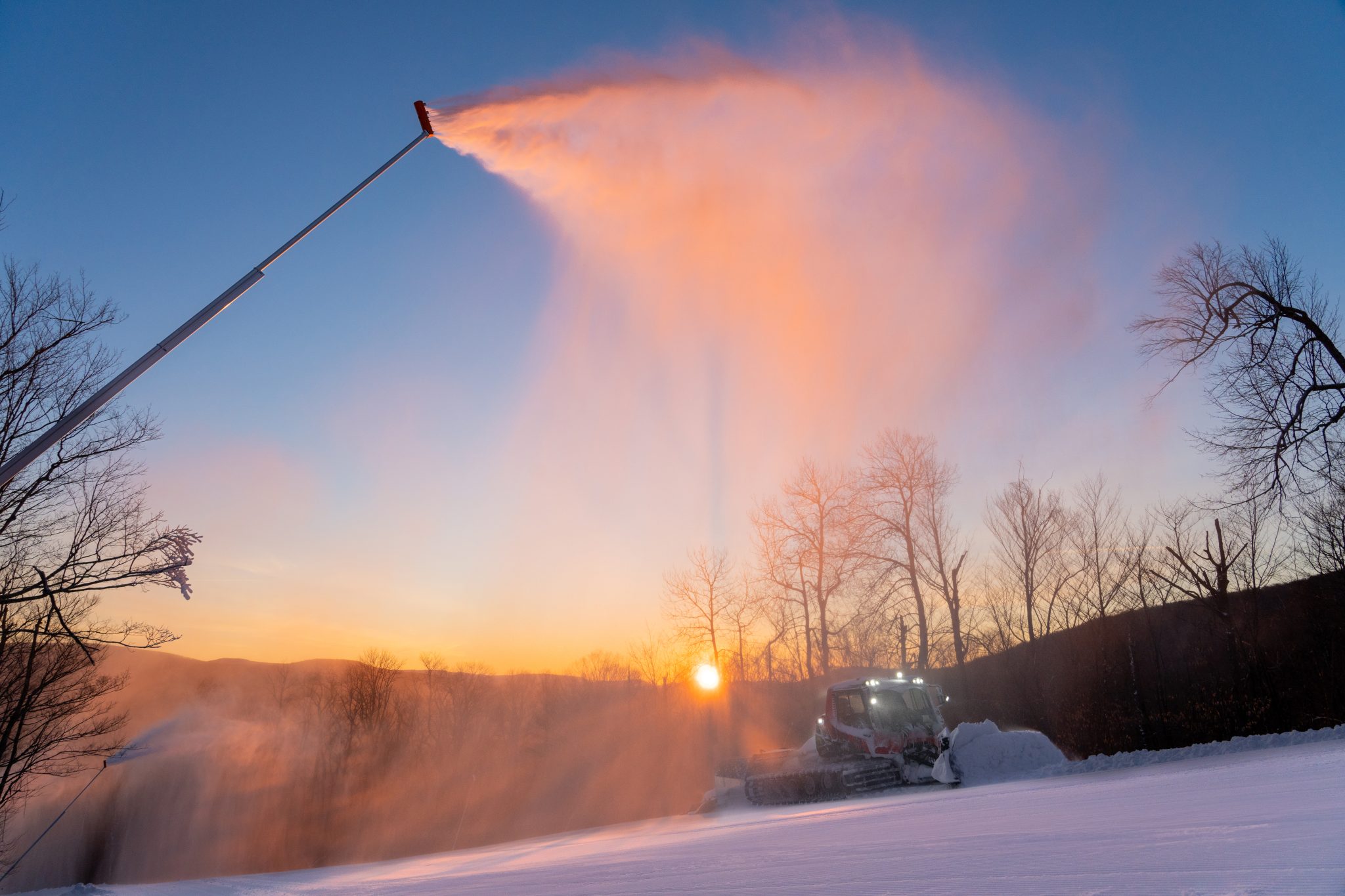 Belleayre - Sunset Snowmaking