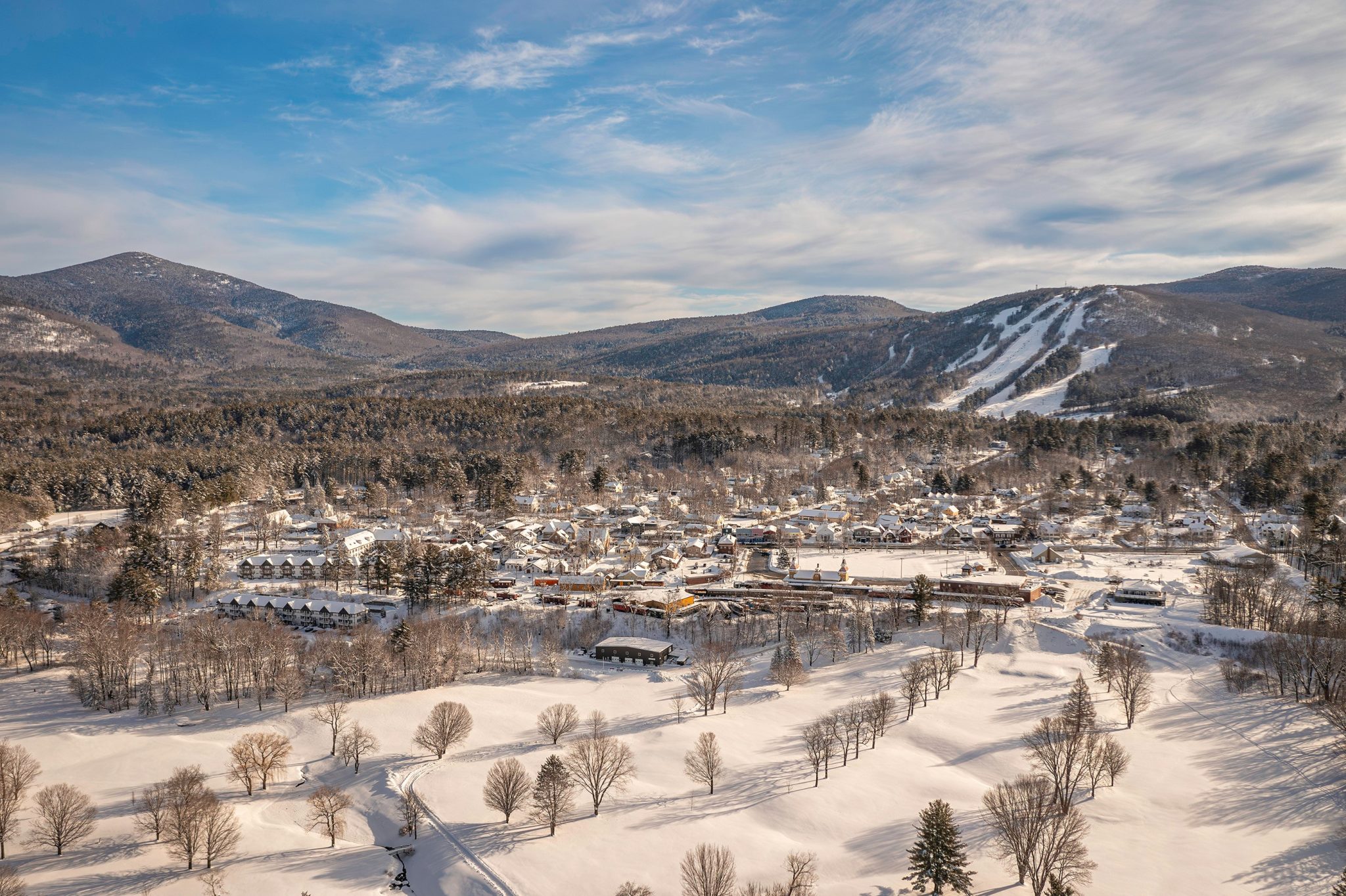 Cranmore - Aerial Resort and Town