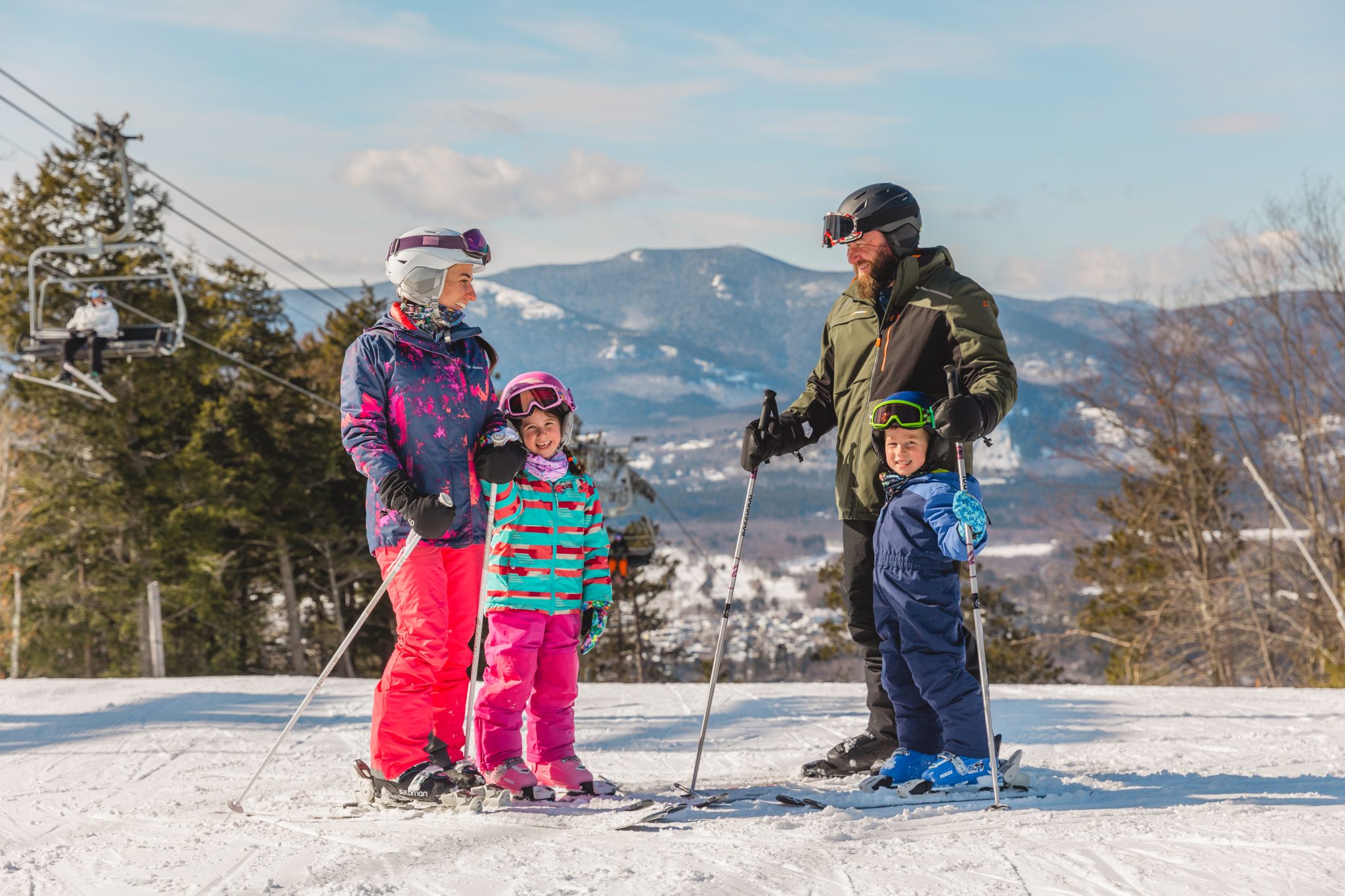 Cranmore - Family on Mountain
